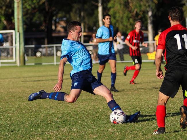 Tweed United’s Justin Bradley.