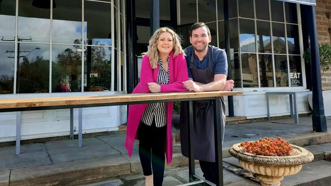 Dan and Annika Moss at Terroir, Auburn