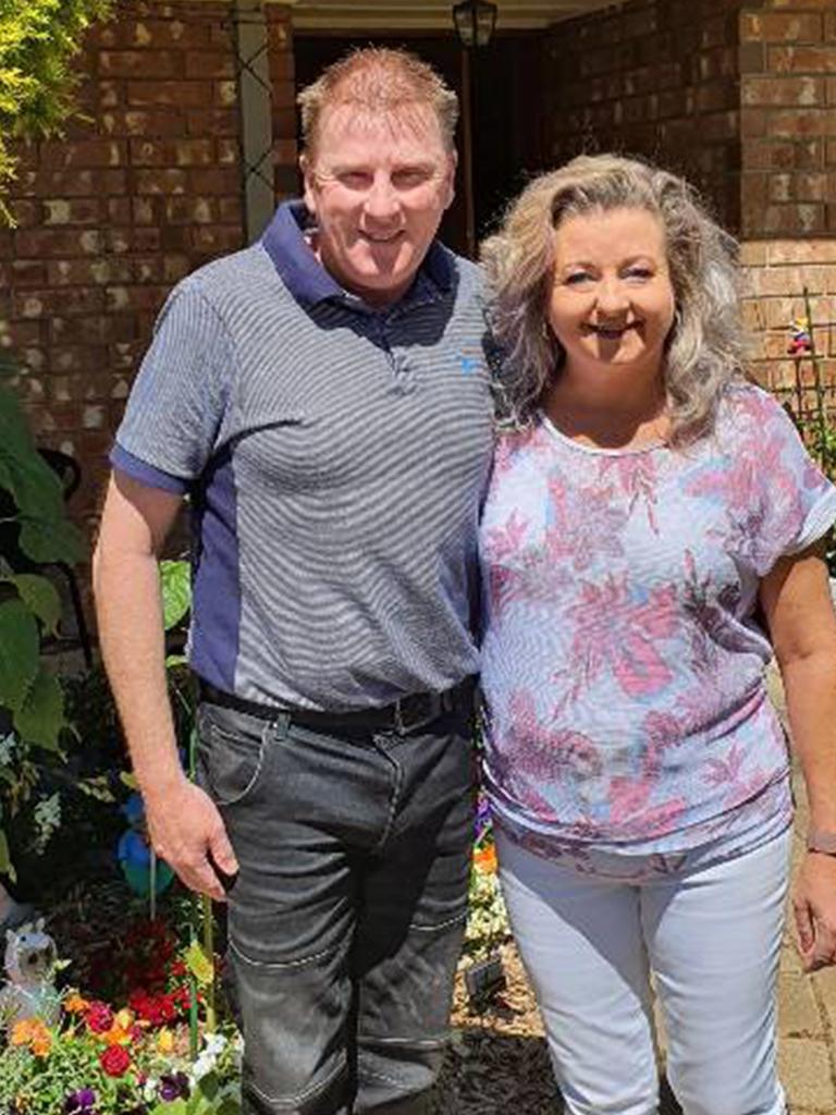 Rachel and Darryl visited Las Vegas to celebrate their anniversary and Darryl’s birthday. Picture: Supplied
