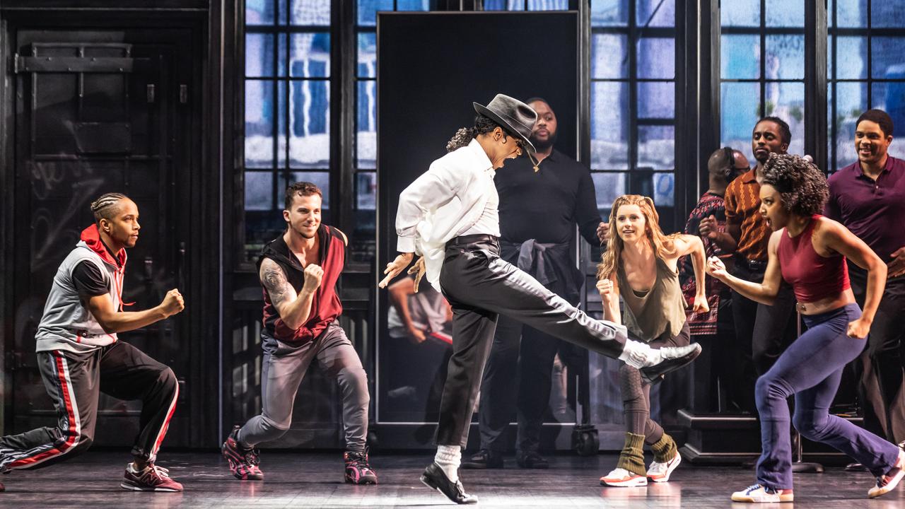 Roman Banks as Michael Jackson in MJ The Musical. Picture: Matthew Murphy