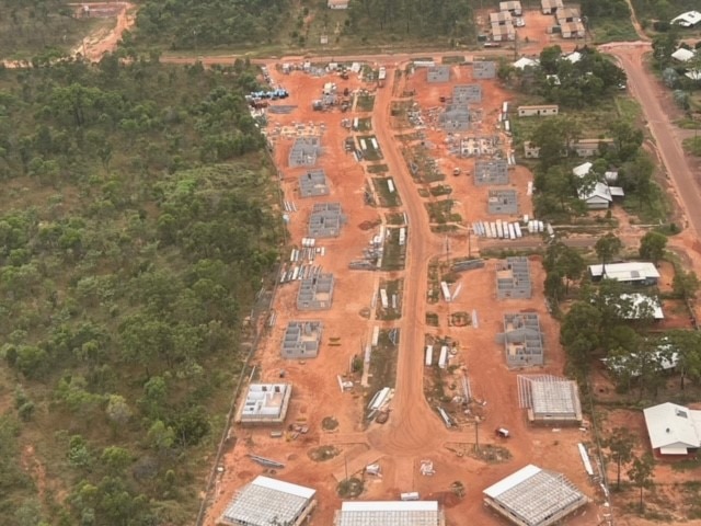 Galiwinku housing estate by air May 2023