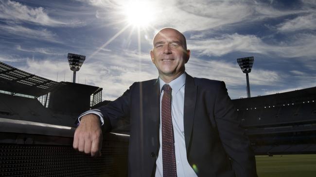 Melbourne Cricket Club CEO Stuart Fox at the MCG . . Pic: Michael Klein