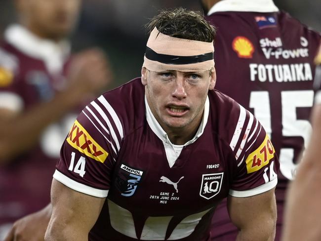 NRL- State of Origin 2- NSW Blues v QLD Maroons at the MCG ,Melbourne. Harry Grant Picture: NRL Photos/Gregg Porteous