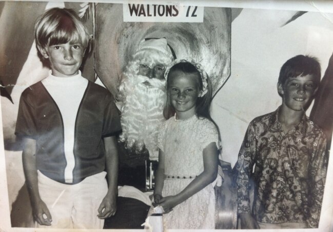 Barry Du Bois' brother Michael, sister Elizabeth at Liverpool Walton’s Xmas 1972