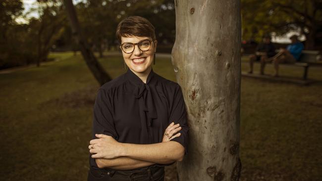 South Brisbane Greens candidate Amy MacMahon. Picture: Glenn Hunt