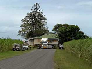 The Clarkson family's home was moved just down the road from their former land at Stotts Road, Te Kowai, which was resumed by TMR. Picture: Trudy Clarkson