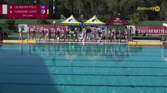 Replay: UQWPC v Sunshine Coast (Womens 5th place play-off) - Water Polo Queensland Premier League Week 3