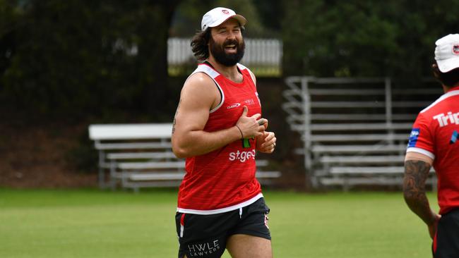 Dragons prop Aaron Woods. Picture: St George Illawarra