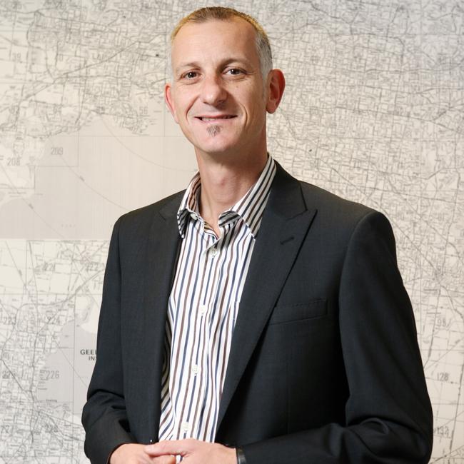 Antony Bucello is the Victorian state manager of the National Property Buyers, photographed at their offices in Balwyn in Melbourne's eastern suburbs.