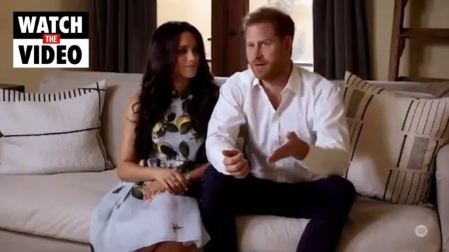 Meghan and Harry appear at Spotify event