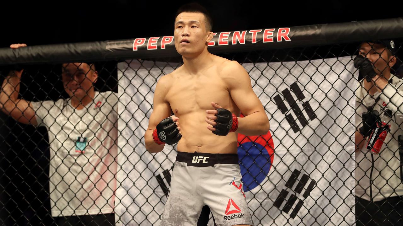 ’The Korean Zombie’ Chan Sung Jung has produced some incredible fights. Photo: Matthew Stockman/Getty Images/AFP