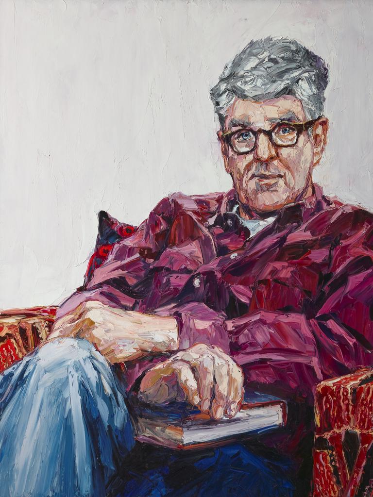 Nicholas Harding: David Marr. Portrait of journalist David Marr.