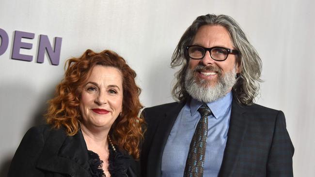 Michael Chabon with Israeli writer Ayelet Waldman in 2018. Picture: AFP