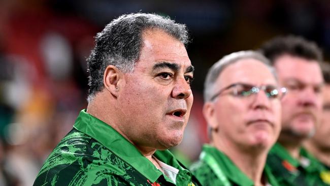 Mal Meninga will coach the Kangaroos at the Rugby League World Cup. Picture: Bradley Kanaris/Getty Images