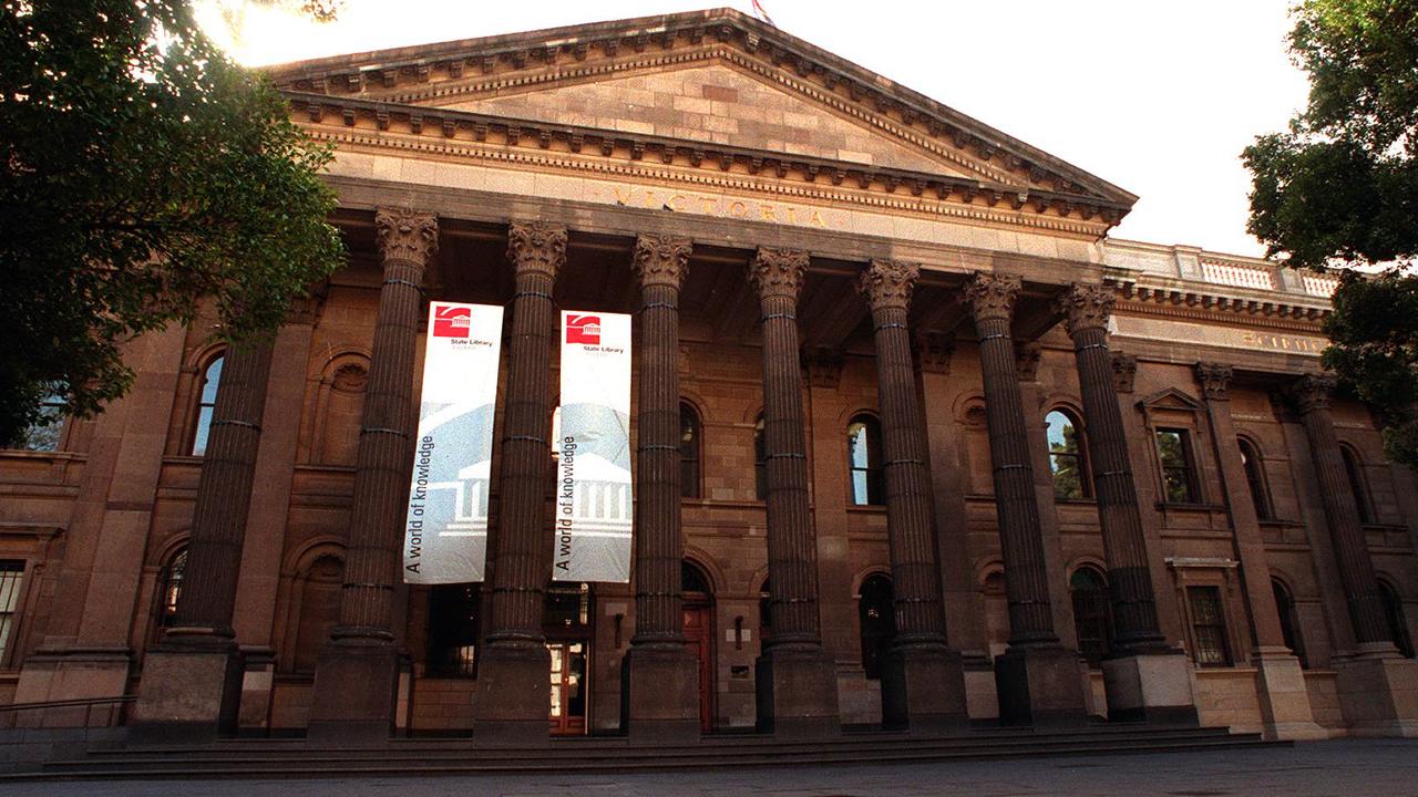 The incident allegedly occurred close to the State Library of Victoria. Picture: Supplied.