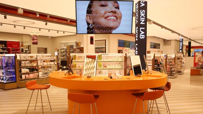 In March, Day stole makeup from Sydney’s Mecca Cosmetica flagship store (above), the largest dedicated beauty store in the Southern Hemisphere. Picture: Britta Campion/The Australian