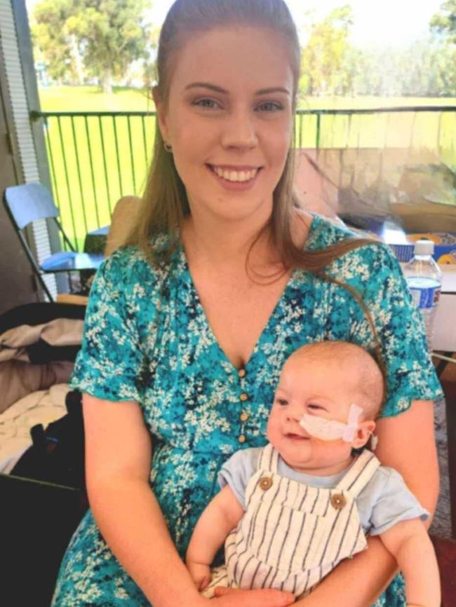 Ashleigh and Luca. Picture: Supplied