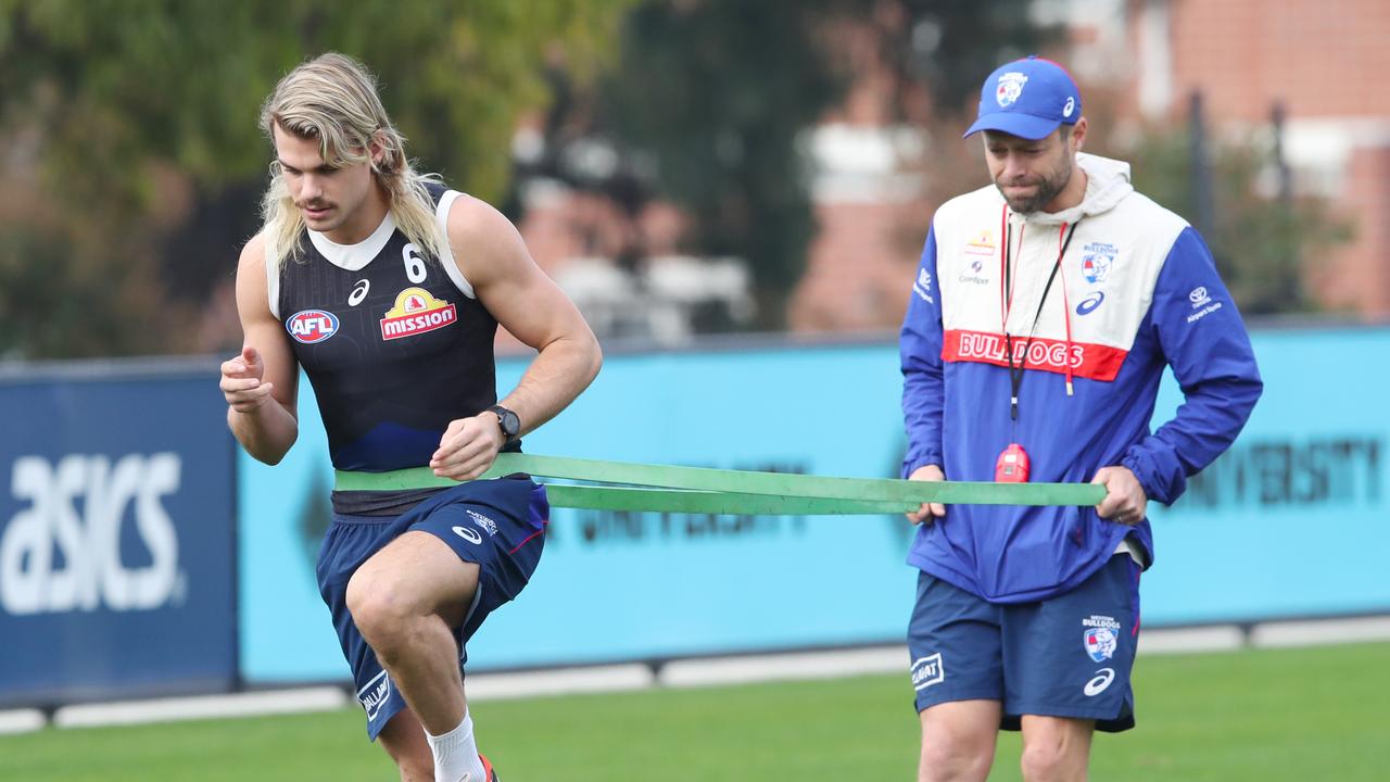 Bailey Smith has been rehabbing his knee in 2024. Picture: David Crosling