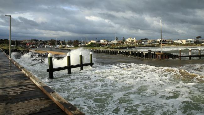 Victoria has been battered by strong winds. Picture: Mark Stewart