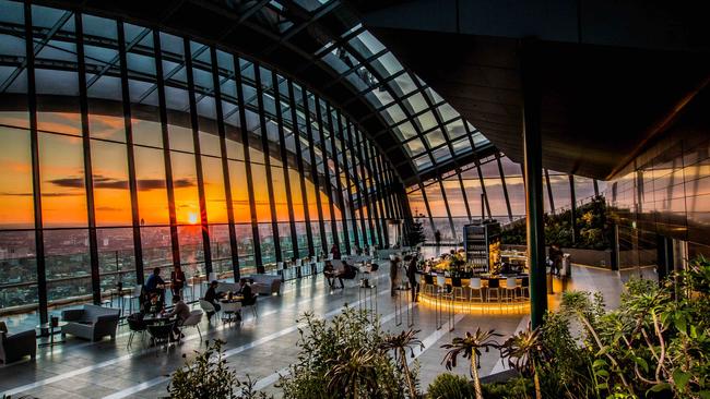 The space has similarities with London’s Sky Garden. Picture: Supplied