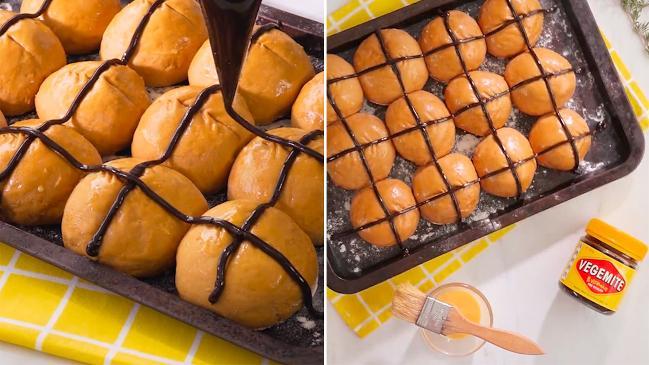 Air-fryer Hot-cross-bun Ice-cream Balls Recipe