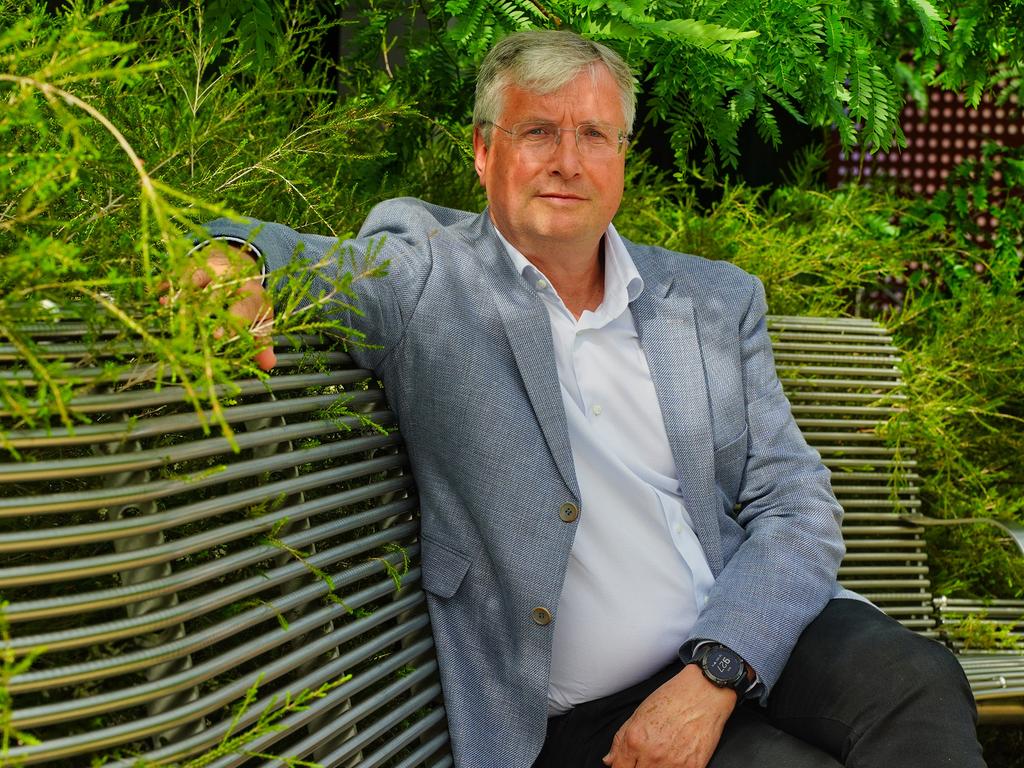 Richard Wigley, newly appointed CEO of the Melbourne Symphony Orchestra (MSO), poses for a photo as he begins his tenure during a challenging period for the organisation. His leadership comes amid ongoing legal disputes and public backlash following the cancellation of a concert by pianist Jayson Gillham. This incident occurred after Gillham made unscripted comments from the stage, alleging deliberate targeting of journalists in Gaza by Israel. Photographed in Melbourne, December 6, 2024.The Australian /Luis Enrique Ascui**********PLEASE TAG - *******EMBARGOED UNTIL TUESDAY 11/12/2024***************