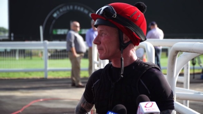 Jim Byrne on Eagle Farm track (Racing Queensland)