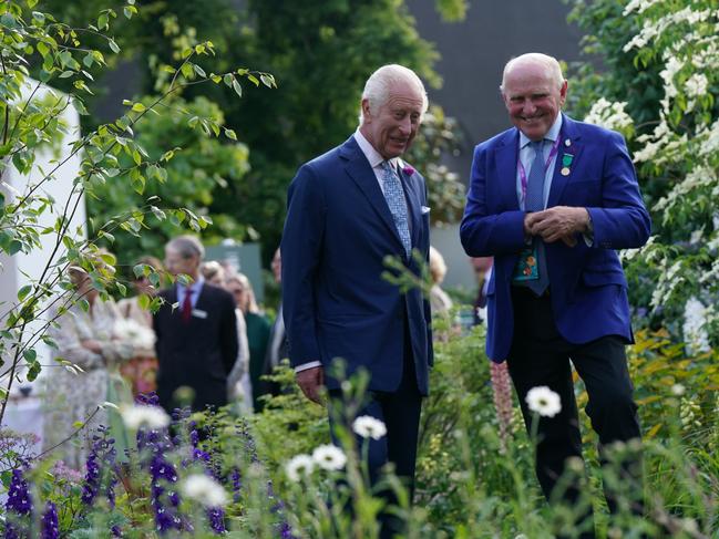 King Charles III visits the 2024 RHS Chelsea Flower Show. Picture: Getty Images