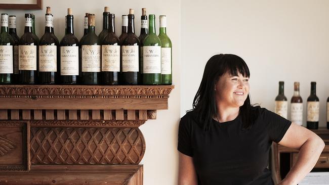 Say g’day to chief winemaker Sarah Crowe at Yarra Yering wines.