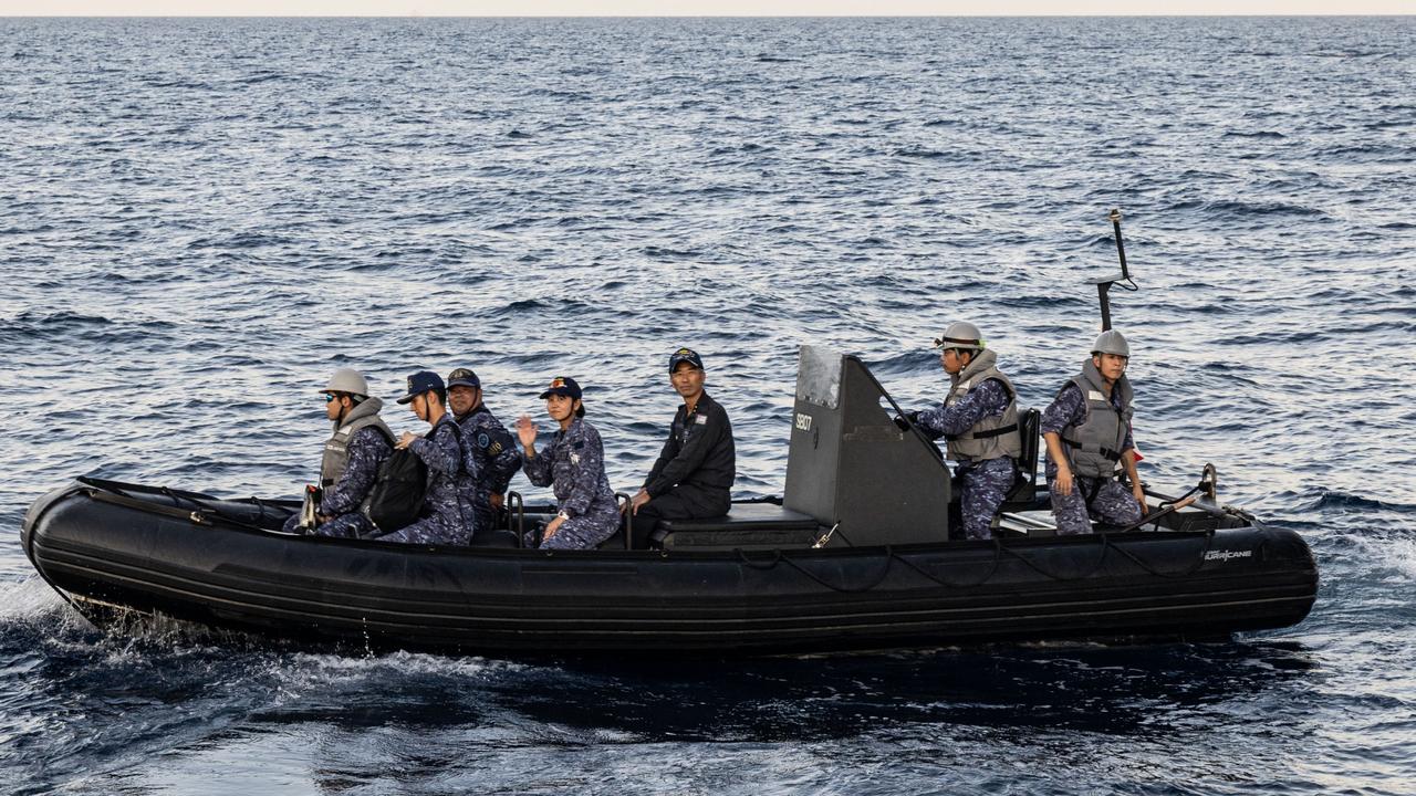 Small water crafts had plenty of work to do throughout the exercise. Picture: Department of Defence.