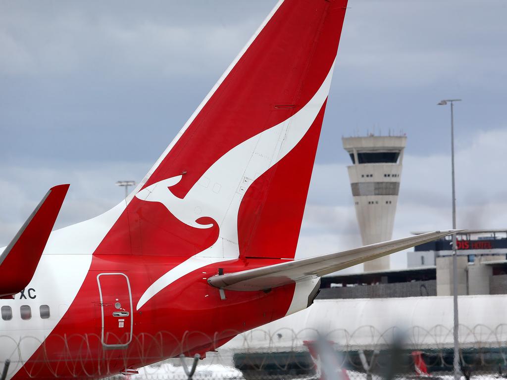 Qantas is in hot water for its call centre issues. Picture: Jono Searle/NCA NewsWire