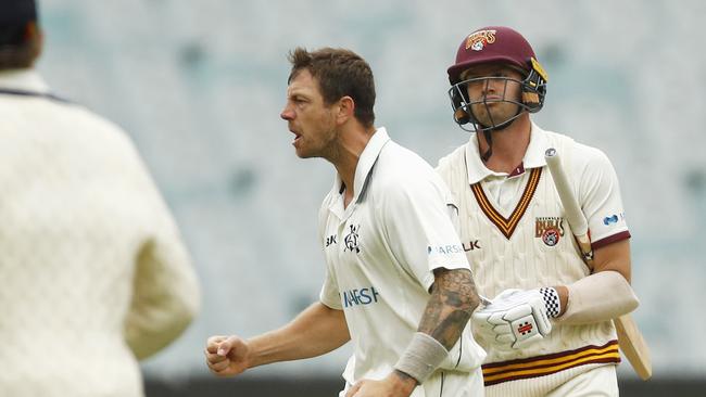 Cricket Australia had no choice but to ban James Pattinson for his homophobic slur. Picture: Getty