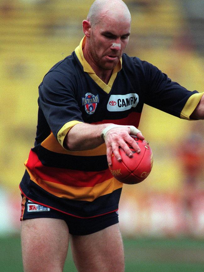 Andrew Jarman pioneered the three-quarter sleeve at the Crows.