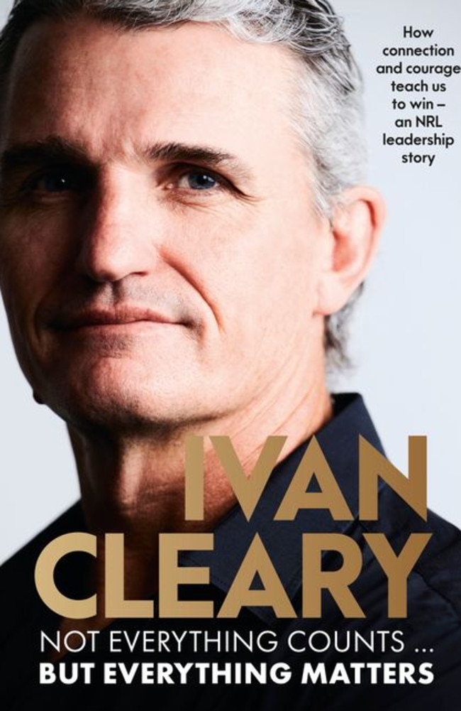 More than just footy ... Ivan Cleary’s first book is published next week.