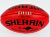 A Sherrin AFL football. Picture: David GERAGHTY