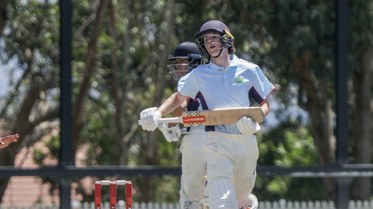 Cooper Rojko gets between the wickets. Picture: Valeriu Campan