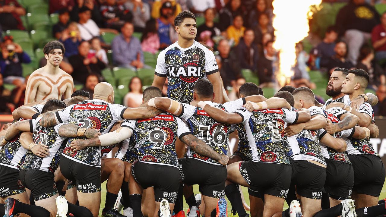 Latrell Mitchell looks set to play fullback for the Indigenous All Stars. Picture: AAP.