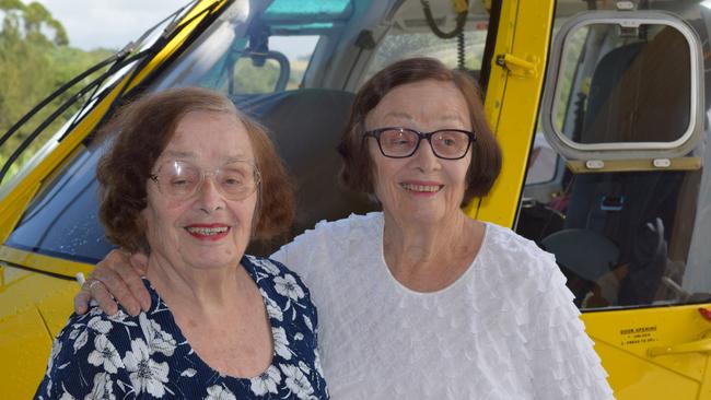 Twins Emily and Mary Betteridge.