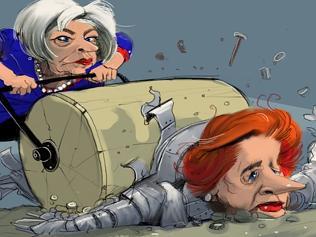 Tough Tory May buries Thatcher’s legacy