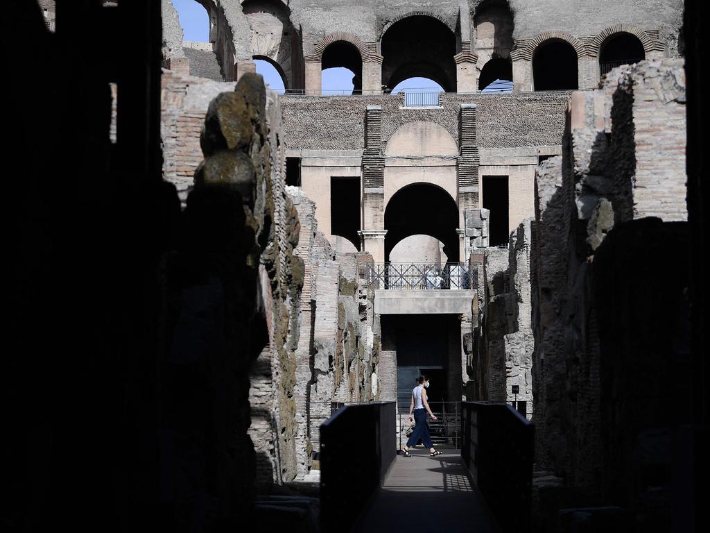 The areas were previously off limits to visitors. Picture: Filippo Monteforte / AFP