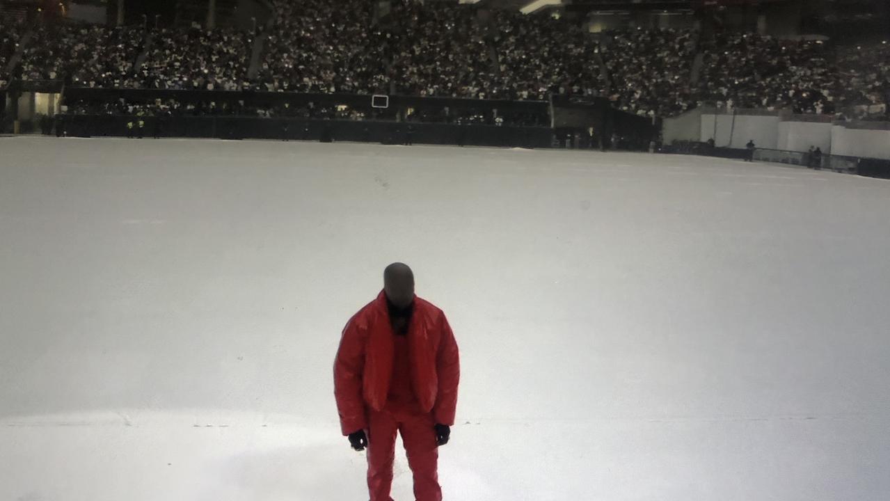 Kanye West debuted Donda in Atlanta. Picture: Supplied