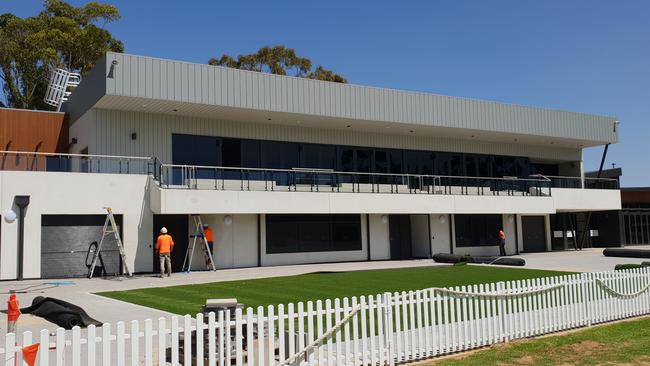 The revamped $10 million Campbelltown Memorial Oval. Picture: Colin James