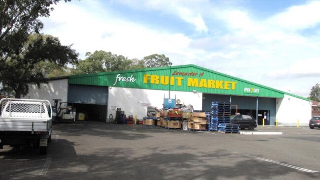 The site of the current Lancaster Street Fruit Market. Picture: DFP Planning.