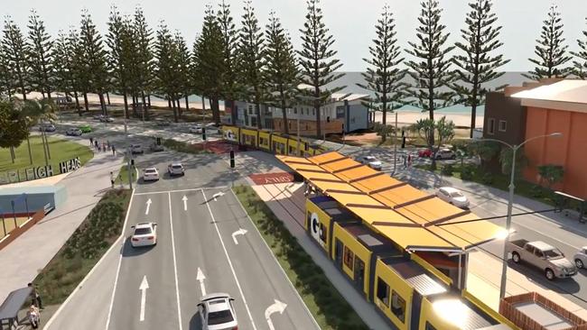 The Planning Institute will look at the Coast tram system.