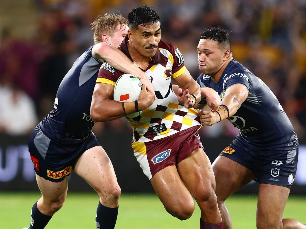 Deine Mariner will not face the Dolphins this week having been ruled out with a back injury. Picture: Chris Hyde/Getty Images