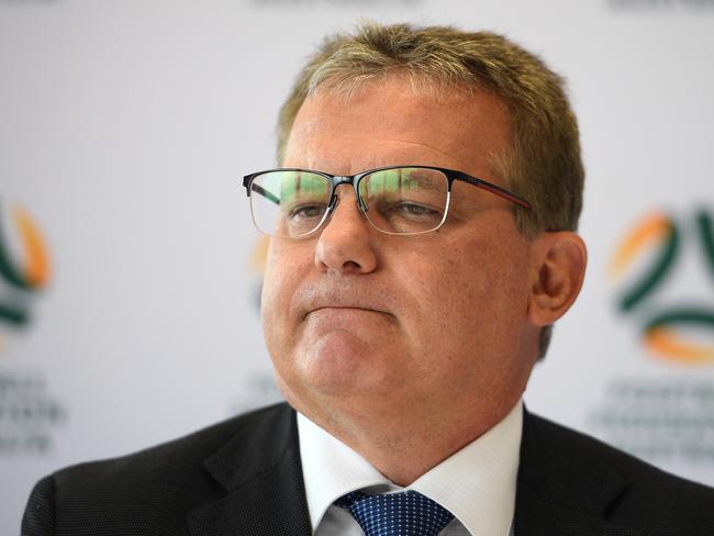 Football Australia chair Chris Nikou. Picture: AAP Image/Dan Himbrechts