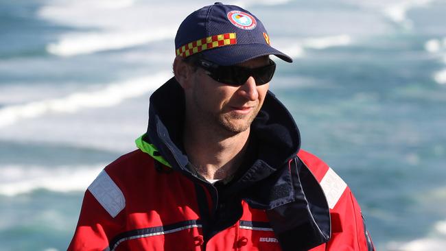 Far North Coast Duty Surf Rescue Officer Jimmy Keogh was on the beach at the time of the drowning. Picture: Jason O'Brien