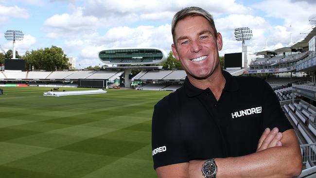 Shane Warne will coach the London-based team in England’s new The Hundred competition. Picture: Getty Images