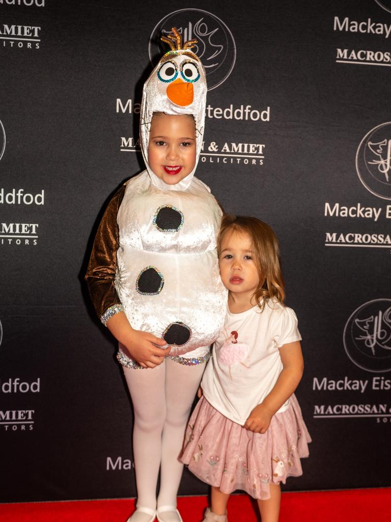 Maeve Young and Elsie Young at the 75th Mackay Eisteddfod 2022.Picture: Michaela Harlow