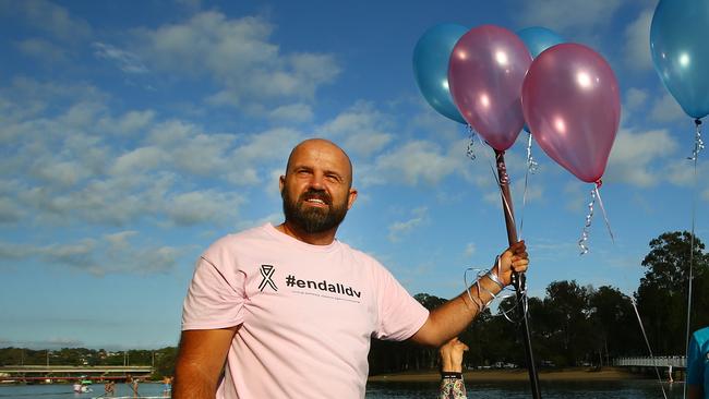 Leith Erikson from the Australian Brotherhood of Fathers. (Pic: David Clark)